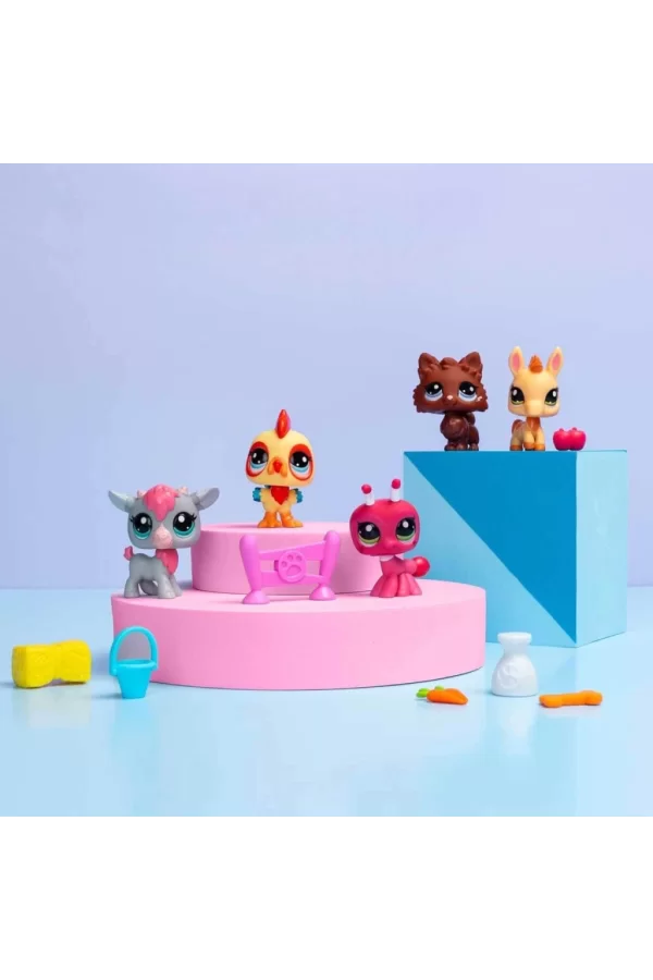 Nessiworld  Littlest Pet Shop Minişler 5li Figür Seti S1