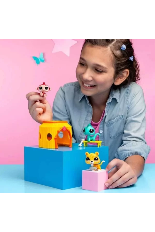 Nessiworld  Littlest Pet Shop Minişler Orman Oyun Seti S1