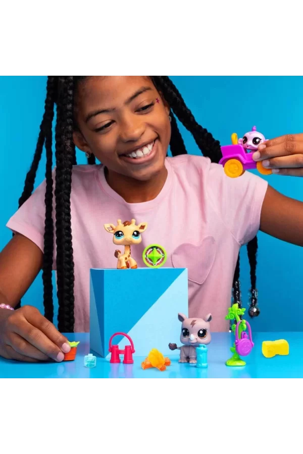 Nessiworld  Littlest Pet Shop Minişler Safari Oyun Seti S1