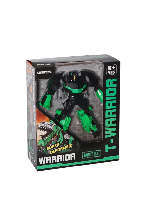 Nessiworld  LJ1653 Metal Gövdeli Dönüşebilen Robot -Gepettoys
