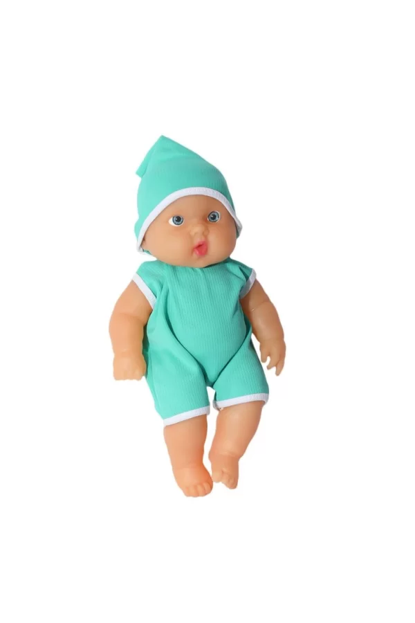 Nessiworld  LMN-204 Poşette Et Bebek 34 cm -Limon Oyuncak