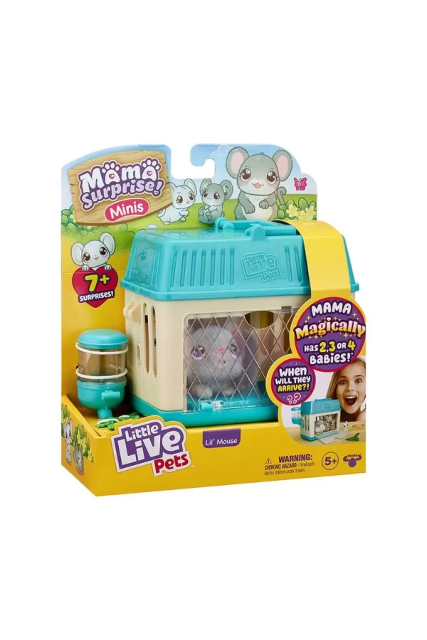 Nessiworld  LP301100 Little Live Pets Anne Fare ve Yavruları Oyun Seti - 26510