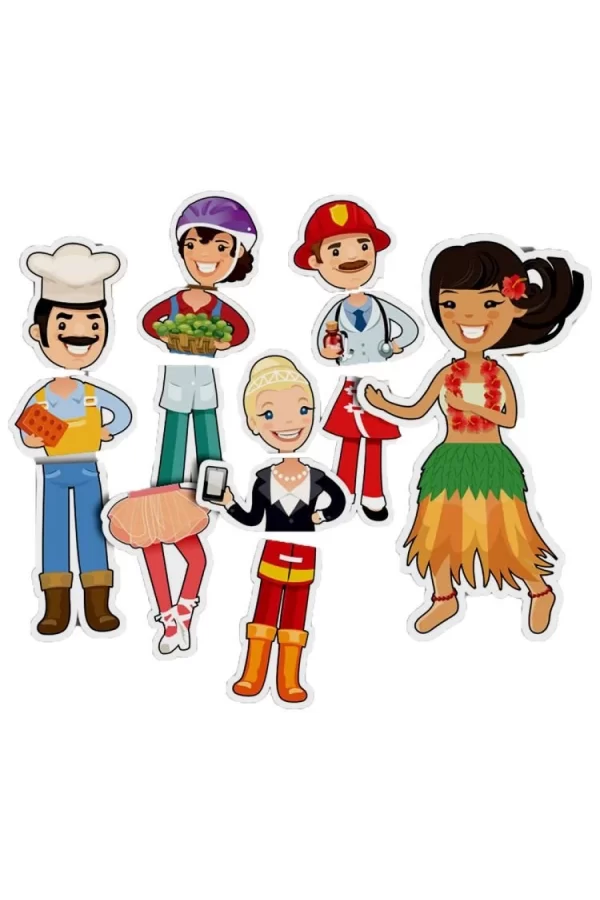 Nessiworld  Magnetic Dress Up