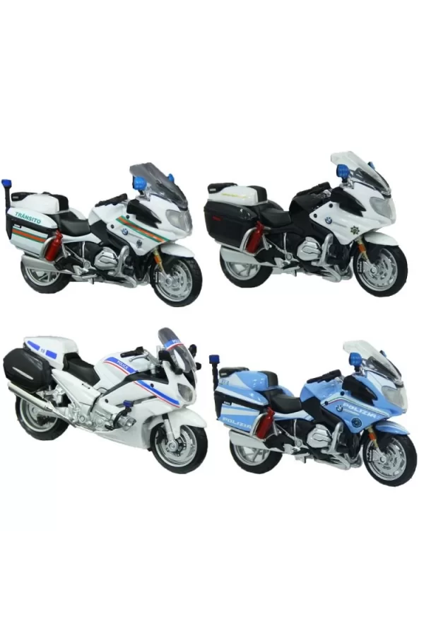Nessiworld  Maisto 1:18 Polis Motorsikleti