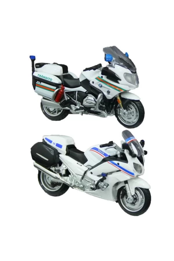 Nessiworld  Maisto 1:18 Polis Motorsikleti