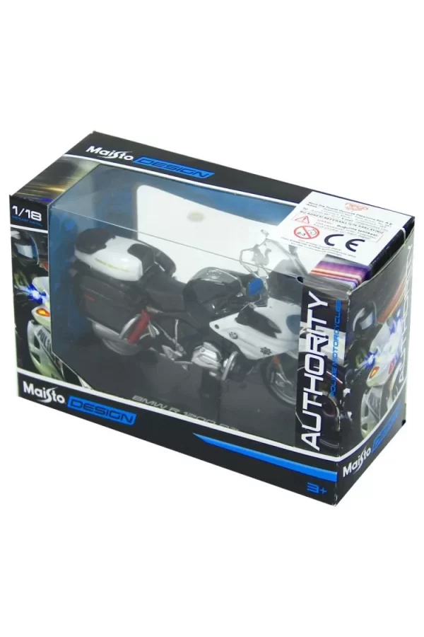 Nessiworld  Maisto 1:18 Polis Motorsikleti