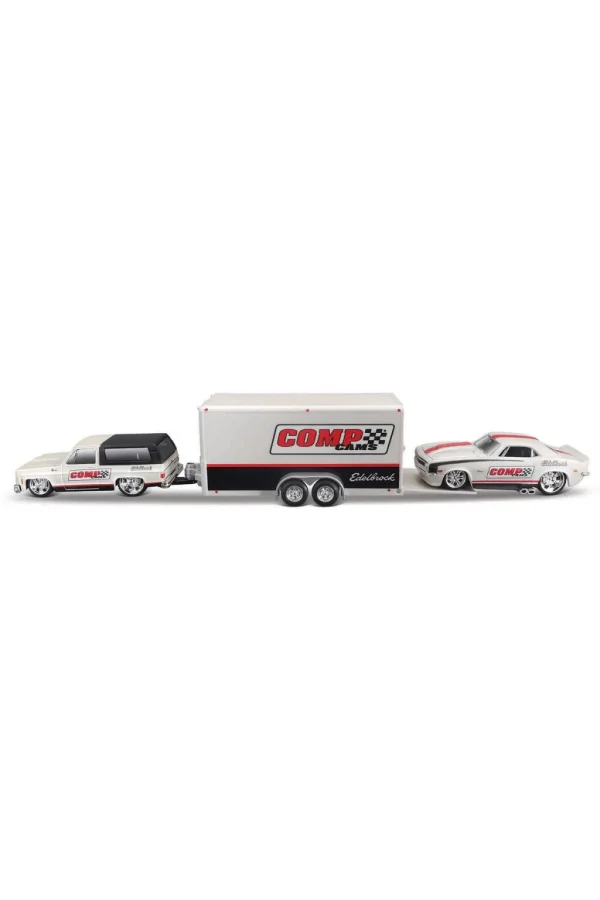 Nessiworld  Maisto 1/64 Design Seri Yarış Takımı Römork ve Araç Set