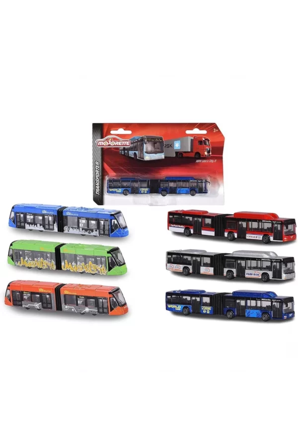 Nessiworld  Majorette Transporter Toplu Taşıma Aracı Metal Model 212053303