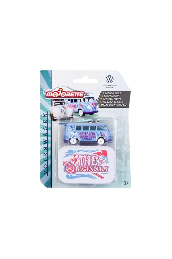 Nessiworld  Majorette VW The Originals Deluxe Cars