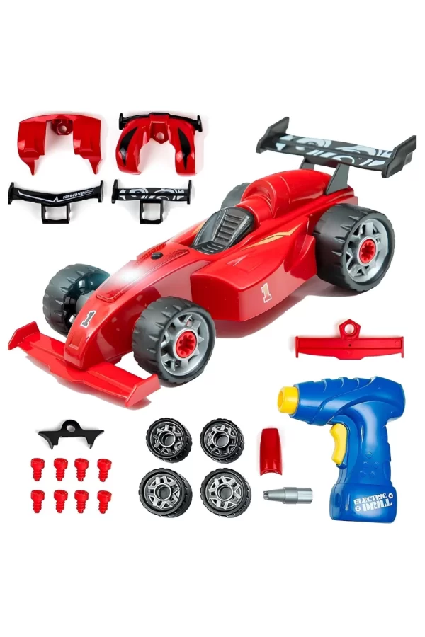 Nessiworld Matkaplı Formula F1 Araba Modifiye Seti Sesli Işıklı Sök Tak