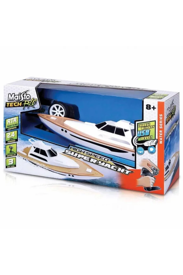 Nessiworld  MAY 82197 Kumandalı Şarjlı Süper Yat -Necotoys