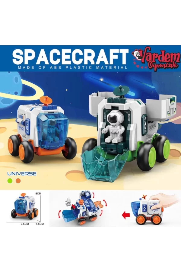 Nessiworld MG-D400-42 Sürtmeli Astronotlu Uzay Aracı -Vardem