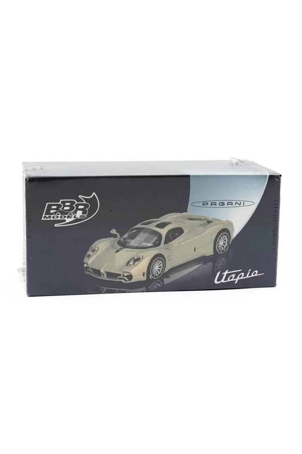 Nessiworld  Mini GT 1/64 BBR Pagani Utopia Presentation Grigio Rinascimento