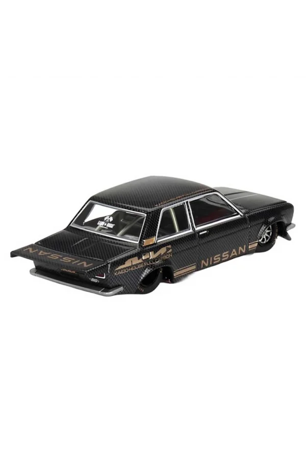 Nessiworld  Mini Gt 1:64 Datsun 510 Pro Street Full Carbon V1