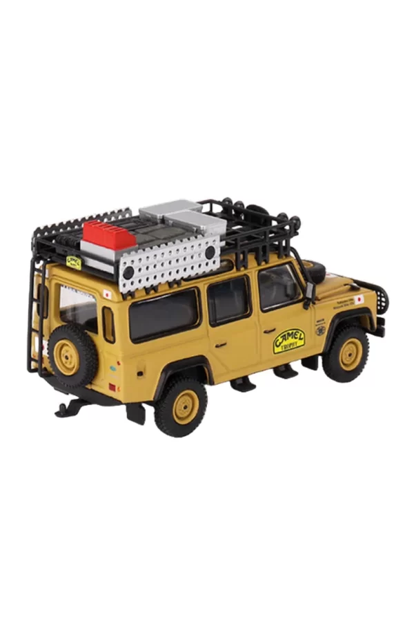Nessiworld  Mini GT 1/64 Land Rover Defender 110 1989 Camel Trophy Amazon Team Japan