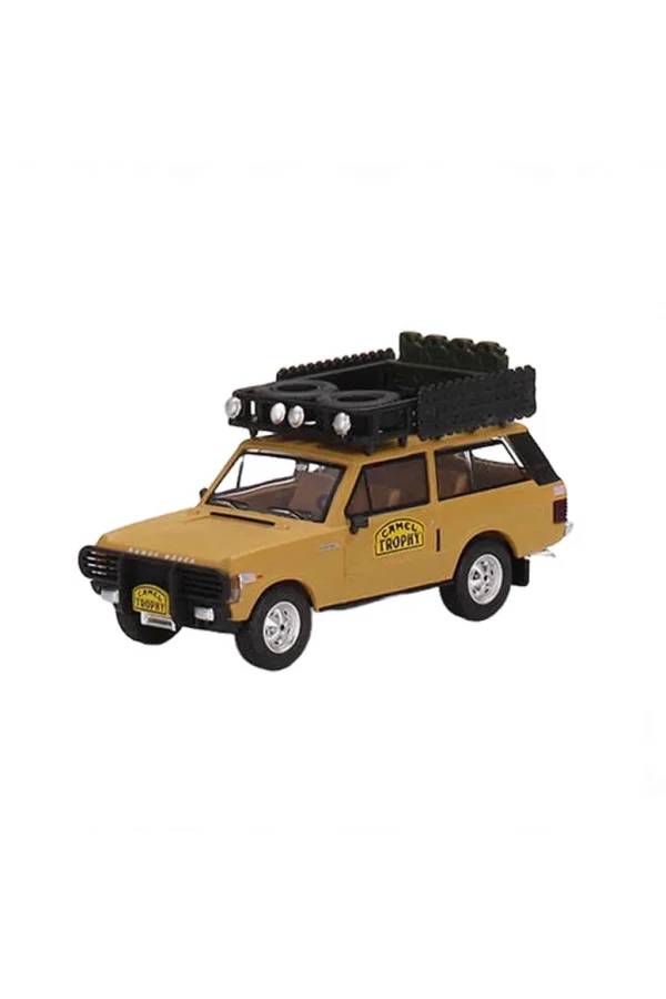 Nessiworld  Mini GT 1:64 Range Rover 1982 Camel Trophy Papua New Guinea Team USA