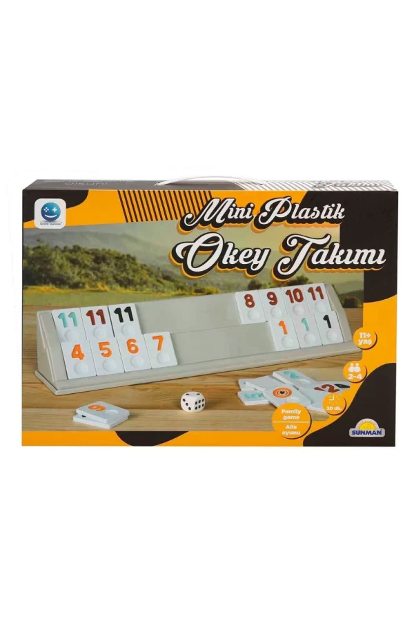 Nessiworld Mini Plastik Okey Seti