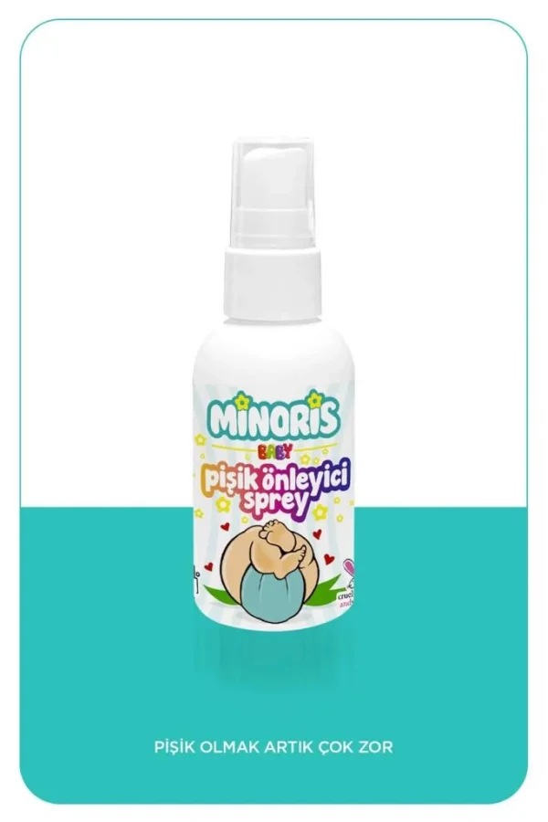 Nessiworld  Minoris Baby Organik Pişik Önleyici Sprey 100ml