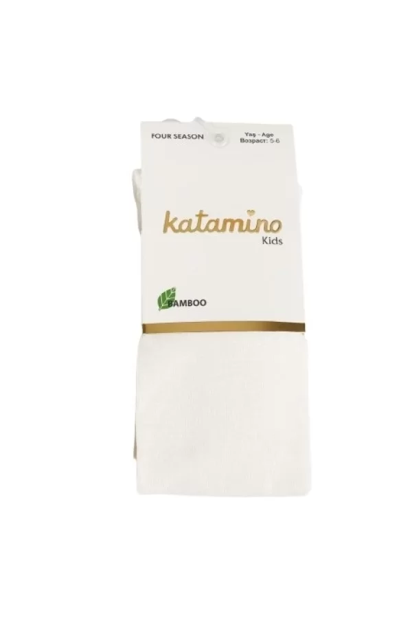 Nessiworld   Mirabel Kız Bambu Külotlu Çorap K30207 Krem