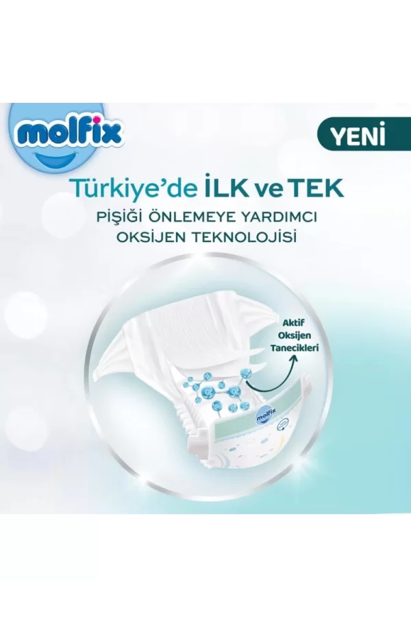 Nessiworld  Molfix Premium Bebek Bezi Fırsat Paketi 2 Beden 3-6 Kg 70 Adet