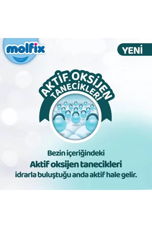 Nessiworld  Molfix Premium Bebek Bezi Ultra Fırsat Paketi 5 Beden 11-18 Kg 66 Adet