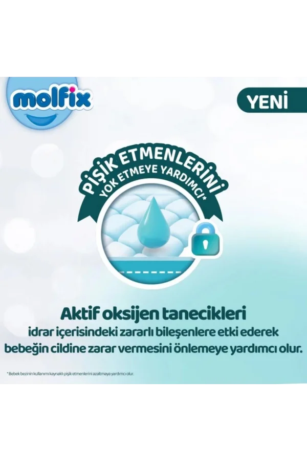 Nessiworld  Molfix Premium Bebek Bezi Ultra Fırsat Paketi 5 Beden 11-18 Kg 66 Adet