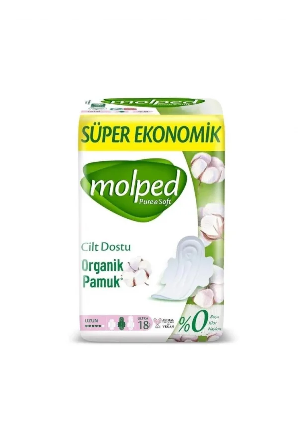 Nessiworld  Molped Pure&Soft Ped Uzun Süper Eko 18 Adet