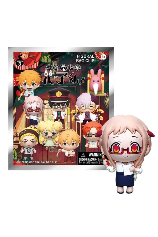 Nessiworld MON 72685 MONOGRAM TOİLET-BOUND HANAKO-KUN KLİPSLİ FİGÜR SERİ 3 24LÜ DİSPLAY