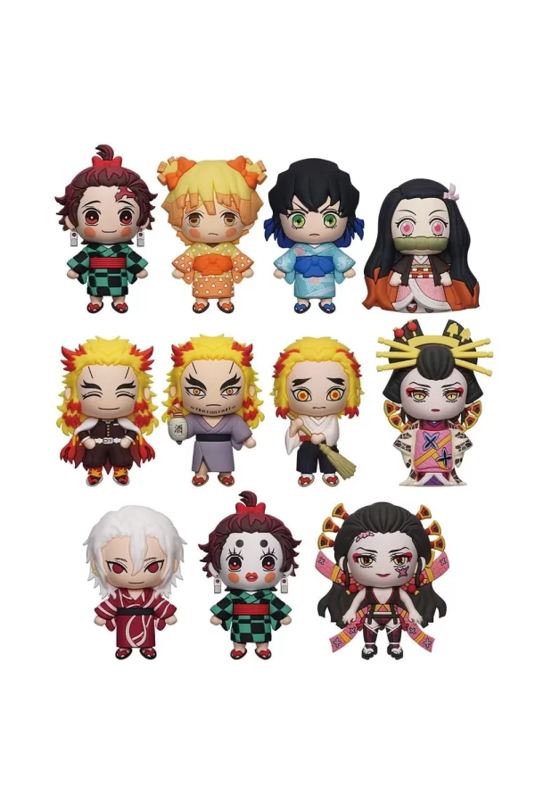 Nessiworld MONO 74570 MONOGRAM DEMON SLAYER KLİPSLİ FİGÜR SERİ 24LÜ DİSPLAY