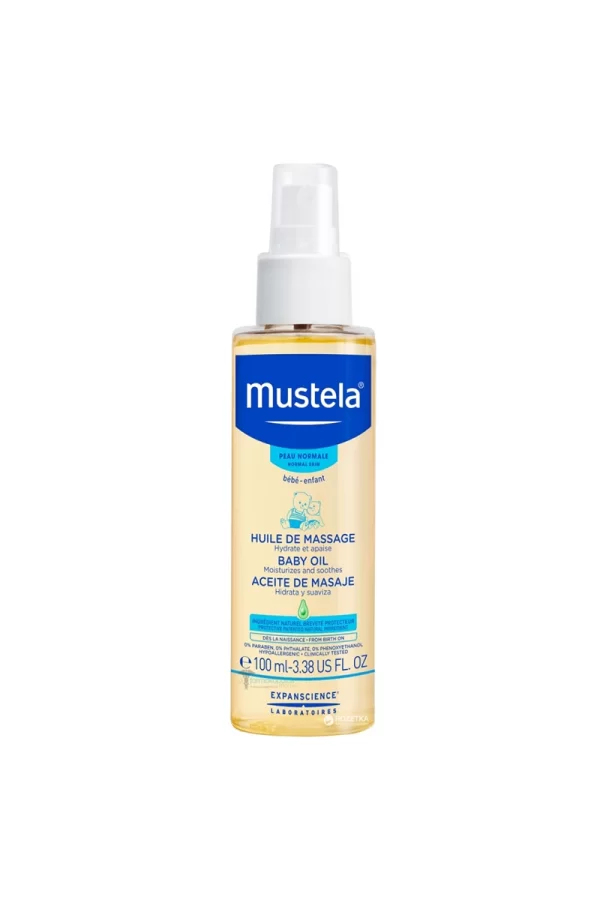 Nessiworld  Mustela Massage Oil Bebek Masaj Yağı 100 ml