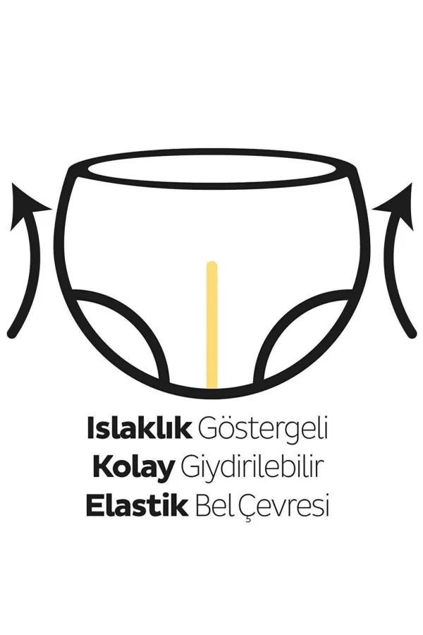 Nessiworld   Natural Bebek Bezi Fırsat Paketi 1 Beden 50 Adet