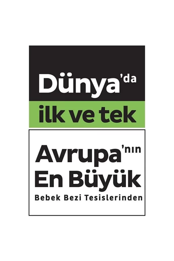 Nessiworld   Natural Bebek Bezi Fırsat Paketi 1 Beden 50 Adet