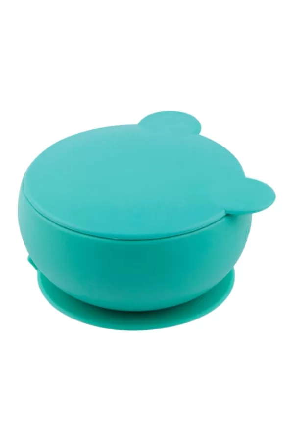 Nessiworld OiOi Blw I Silikon Beslenme Seti 3Lü (Kaseli) Aqua Green
