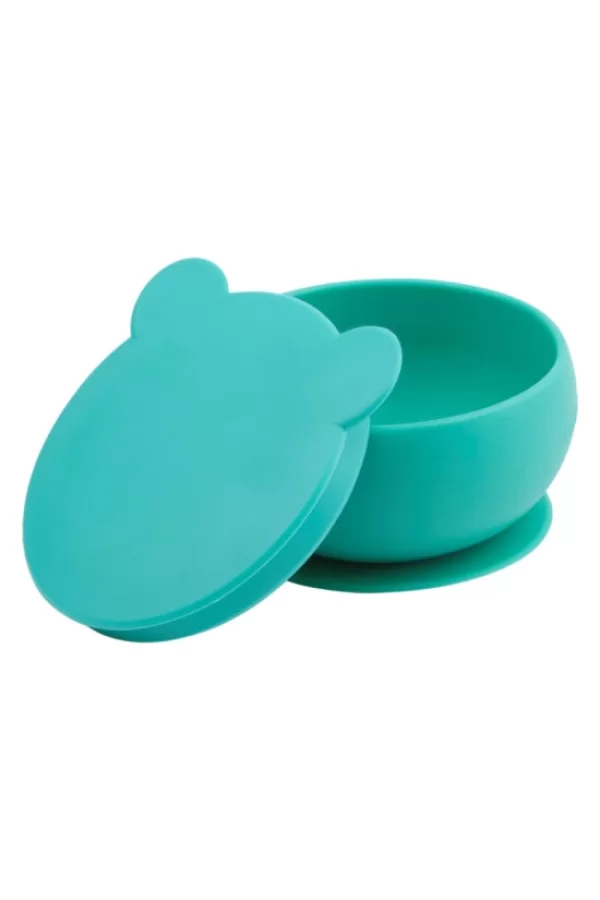 Nessiworld OiOi Blw I Silikon Beslenme Seti 3Lü (Kaseli) Aqua Green