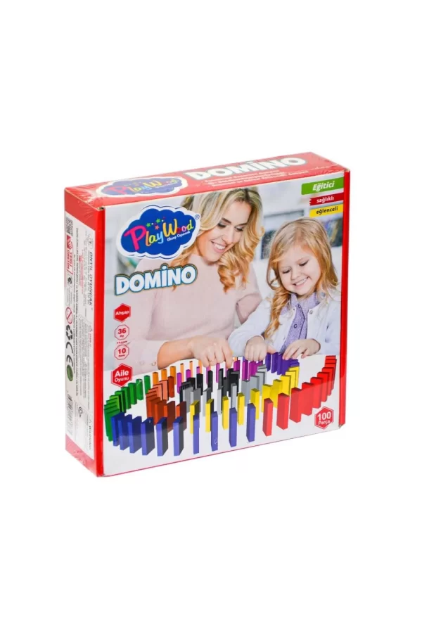 Nessiworld ONY-388 Ahşap Domino Oyunu -Onyıl