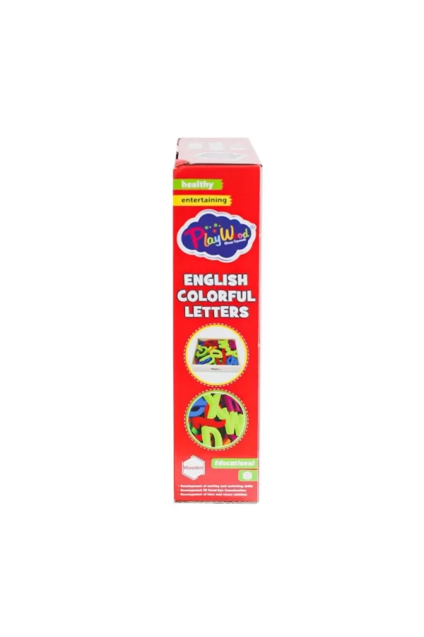 Nessiworld  ONY-402 Ahşap Renkli Harfler 33 Parça -Onyıl Oyuncak