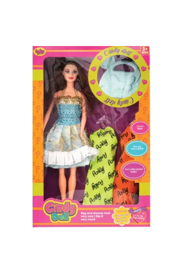 Nessiworld Oydaş Anlily Çantalı Yedek Elbiseli Bebek 2281