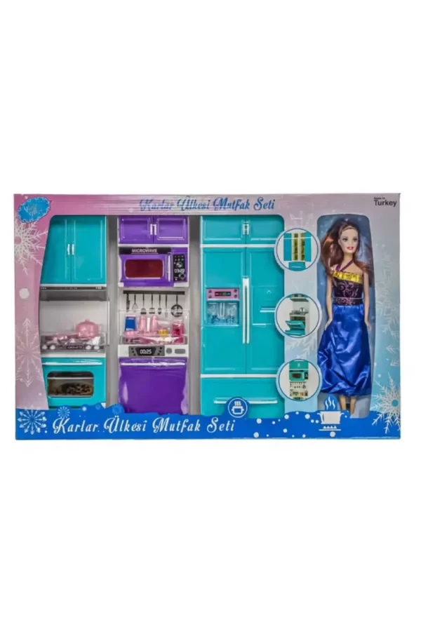Nessiworld Oydaş Karlar Ülkesi 2li Dolap Lavabo 2334