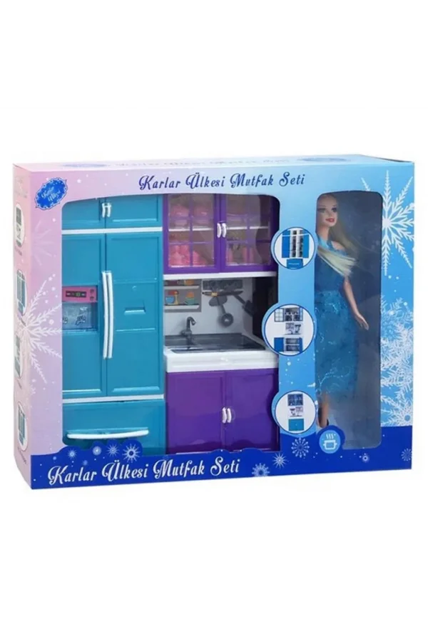 Nessiworld Oydaş Karlar Ülkesi 2li Dolap Lavabo 2334