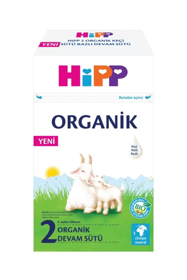 Nessiworld   p 2 Organik Keçisütü Bazlı Bebek Devam Sütü 400 Gr