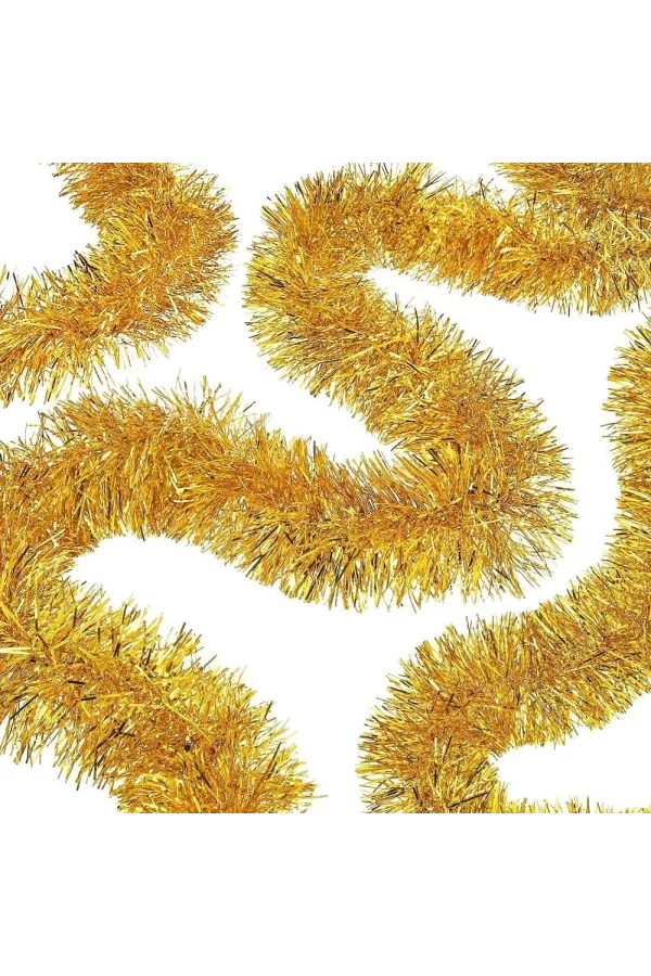 Nessiworld  Parti İçin Mega Kalın Sim Süs 2 Metre Uzunluk 10 cm Genişlik Altın İthal