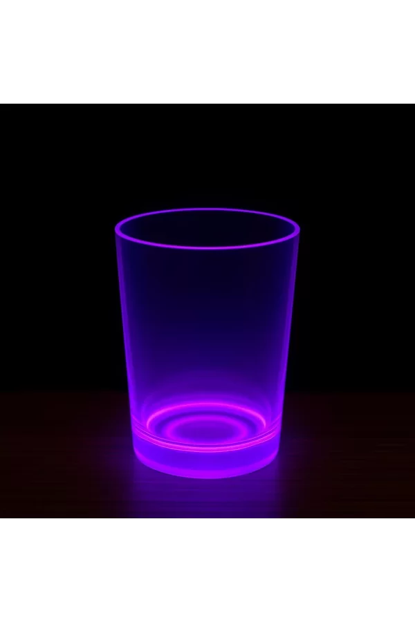 Nessiworld PartyGlow Neon Mor Bardak 8.5 x 10.5 cm