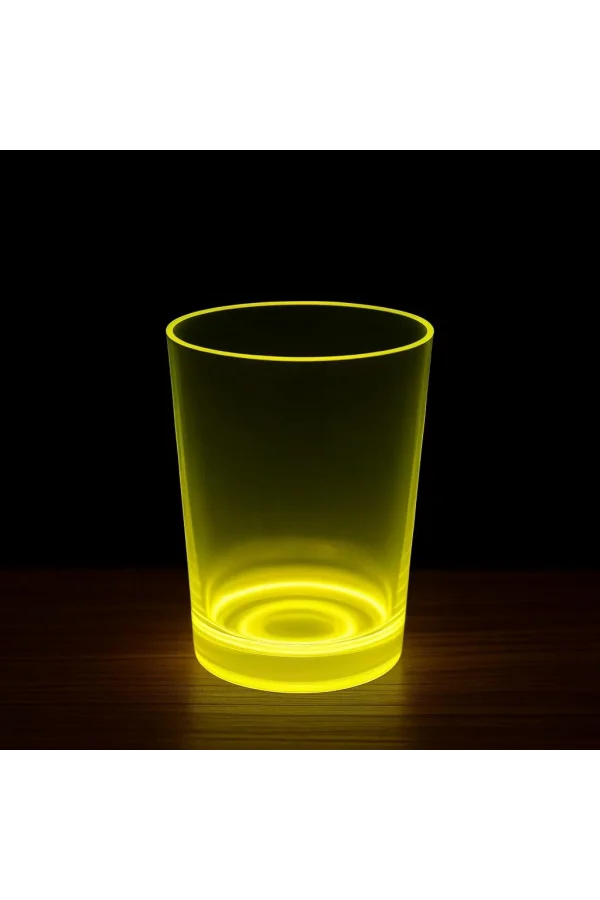 Nessiworld PartyGlow Neon Sarı Bardak 8.5 x 10.5 cm