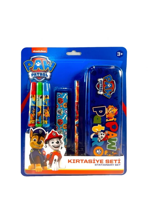 Nessiworld  Paw Patrol Kırtasiye Seti Kalem Kutulu 6 Parça