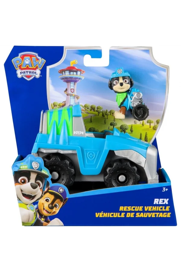 Nessiworld  Paw Patrol Rex Kurtarma Aracı ve Figür