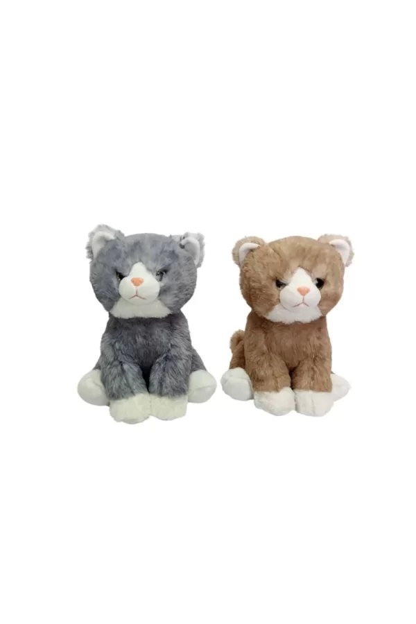 Nessiworld PB31545-23 Peluş Oturan Kedi 23 cm