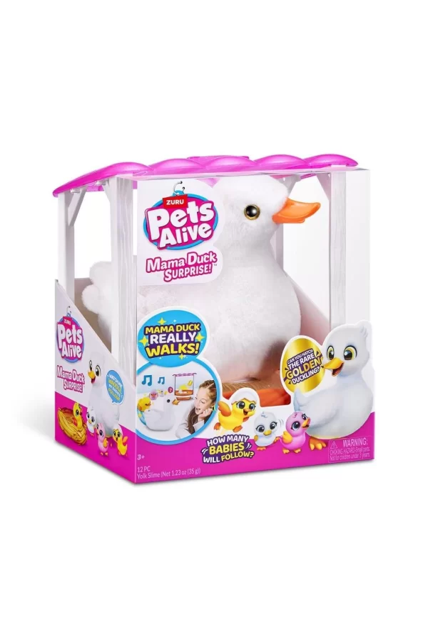 Nessiworld  PEL03000 Pets Alive Anne ve Yavru Ördekler