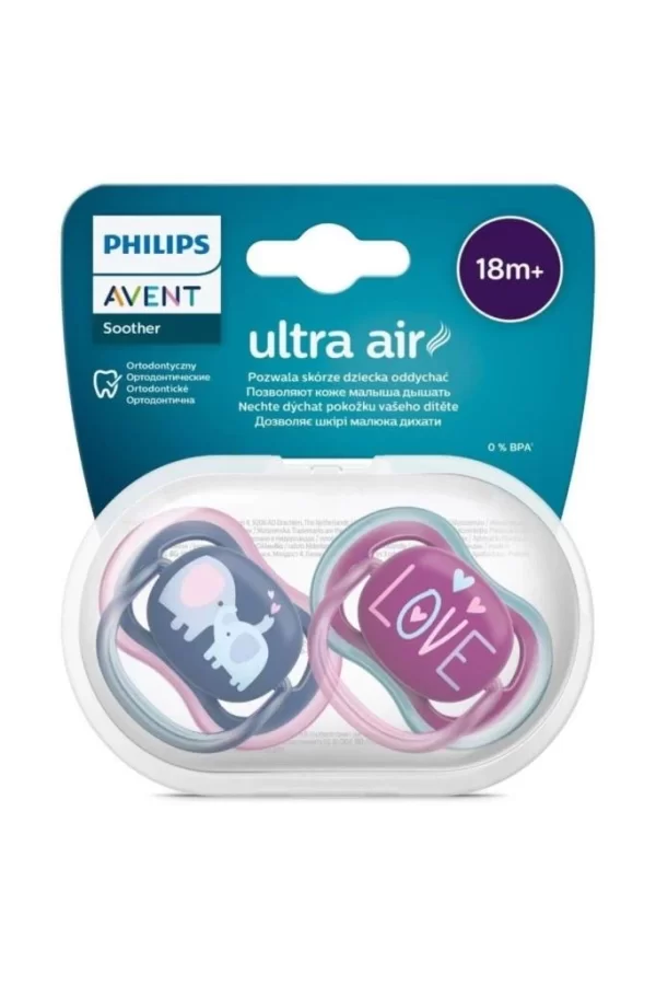 Nessiworld  Philips Avent Ultra Air Emzik 18+ Ay Kız