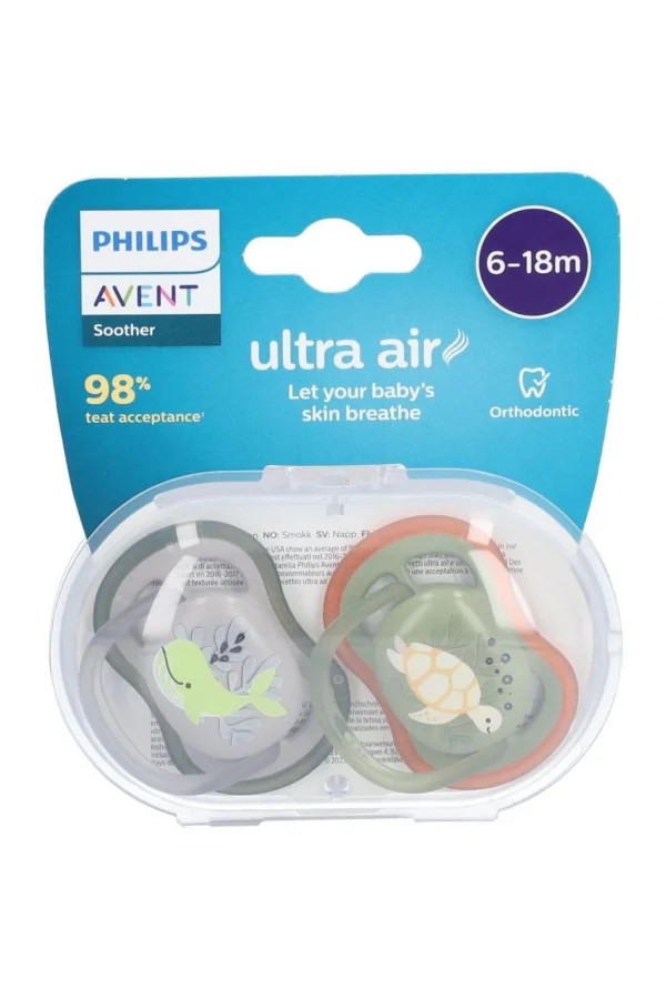 Nessiworld  Philips Avent Ultra Air Emzik 6-18 Ay Erkek