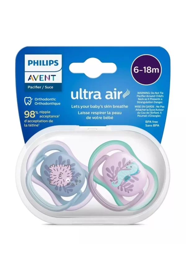 Nessiworld  Philips Avent Ultra Air Emzik 6-18 Ay Kız